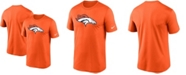 Nike Men's Orange Denver Broncos Logo Essential Legend Performance T-shirt